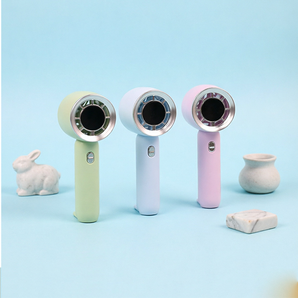 AY06 Brushless Digital Display Handheld Fan 100 Speeds ABS PP 118050023