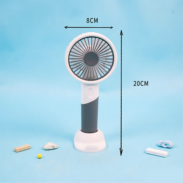 ZB100 Simple Handheld Rechargeable Fan PP Carton 118050028