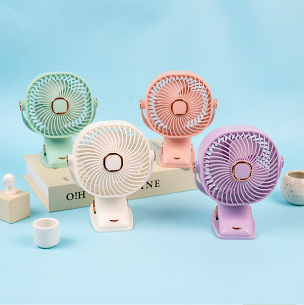 ZB113 Simple Clip Rechargeable Fan ABS PP