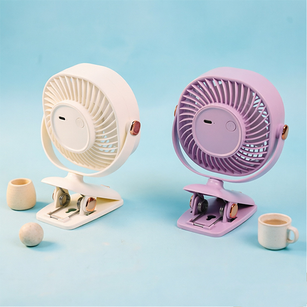 ZB113 Simple Clip Rechargeable Fan ABS PP