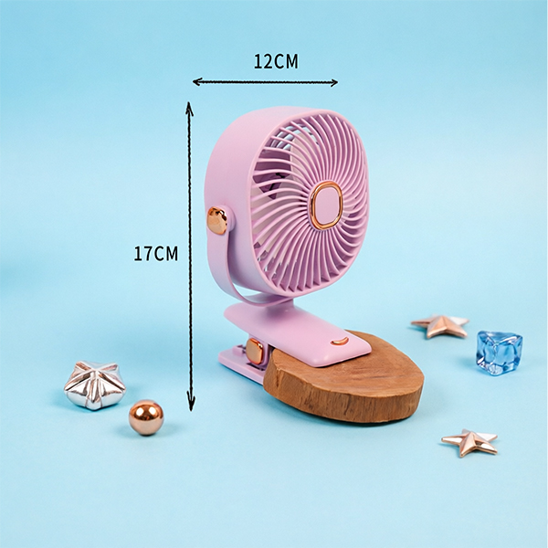 ZB113 Simple Clip Rechargeable Fan ABS PP