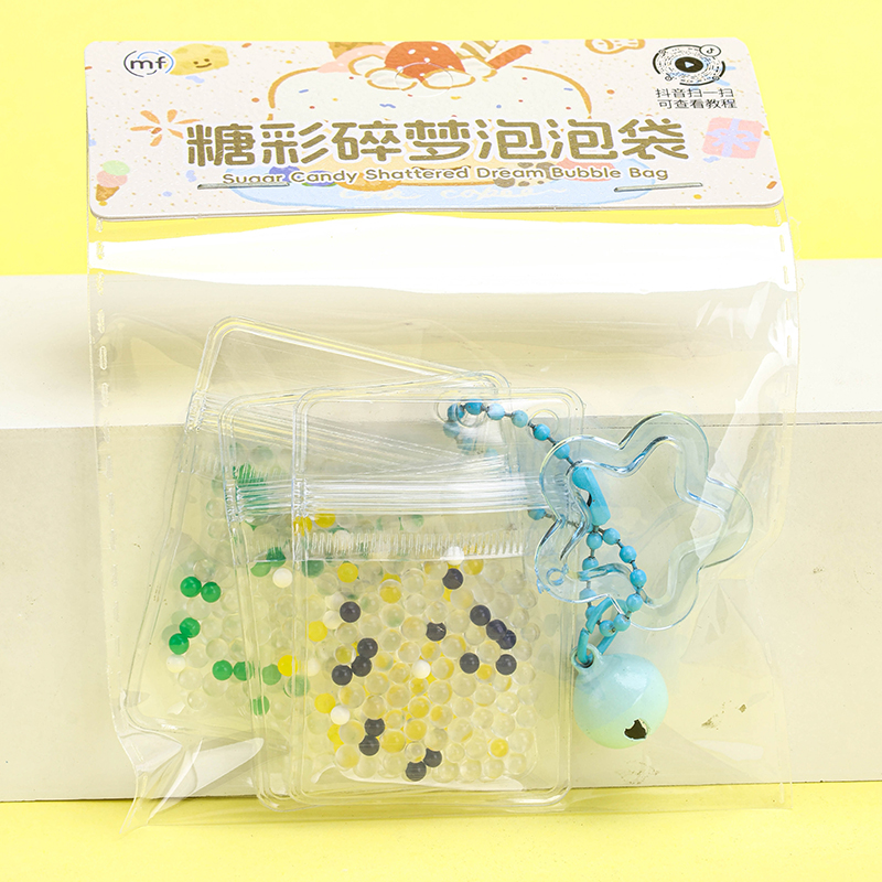 Le in the home 1086 sugar color broken dream bubble beads