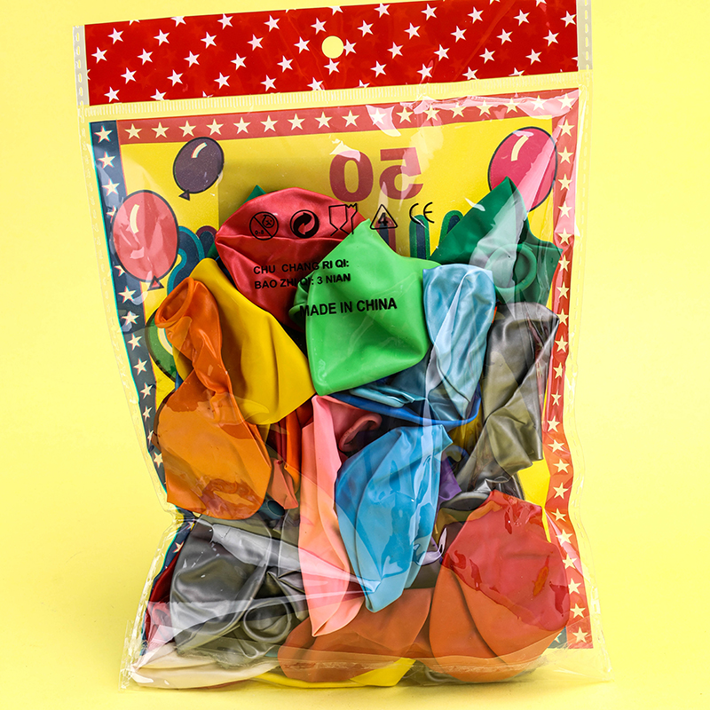 Natural Latex Balloon 40pcs Bag 2191100193
