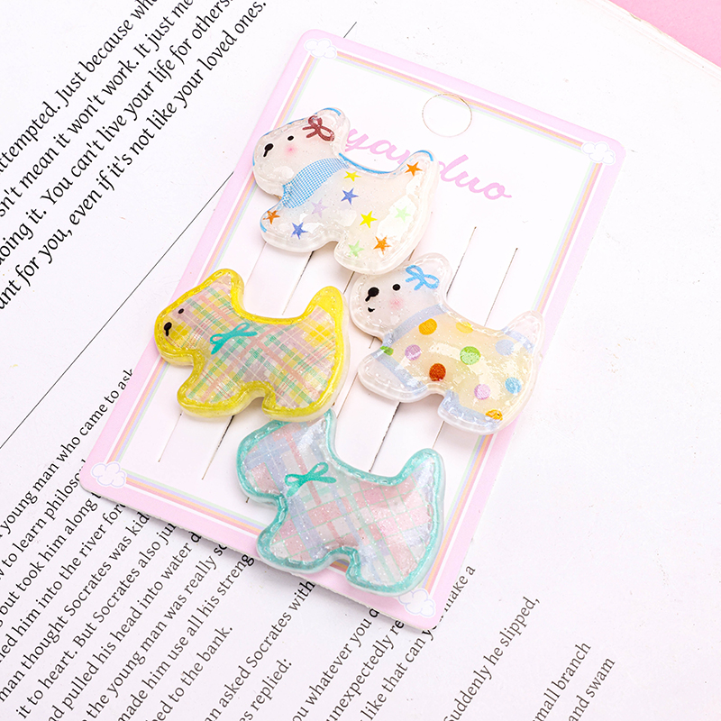 4-Piece Dog Duckbill Clip