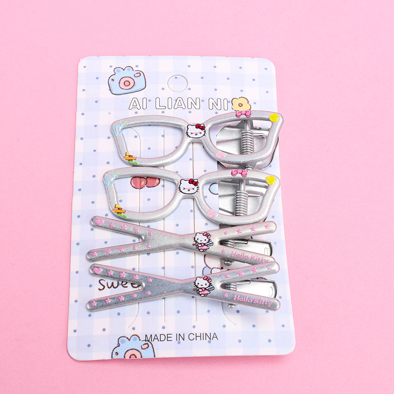 Silver Duckbill Hair Clip 4010402778