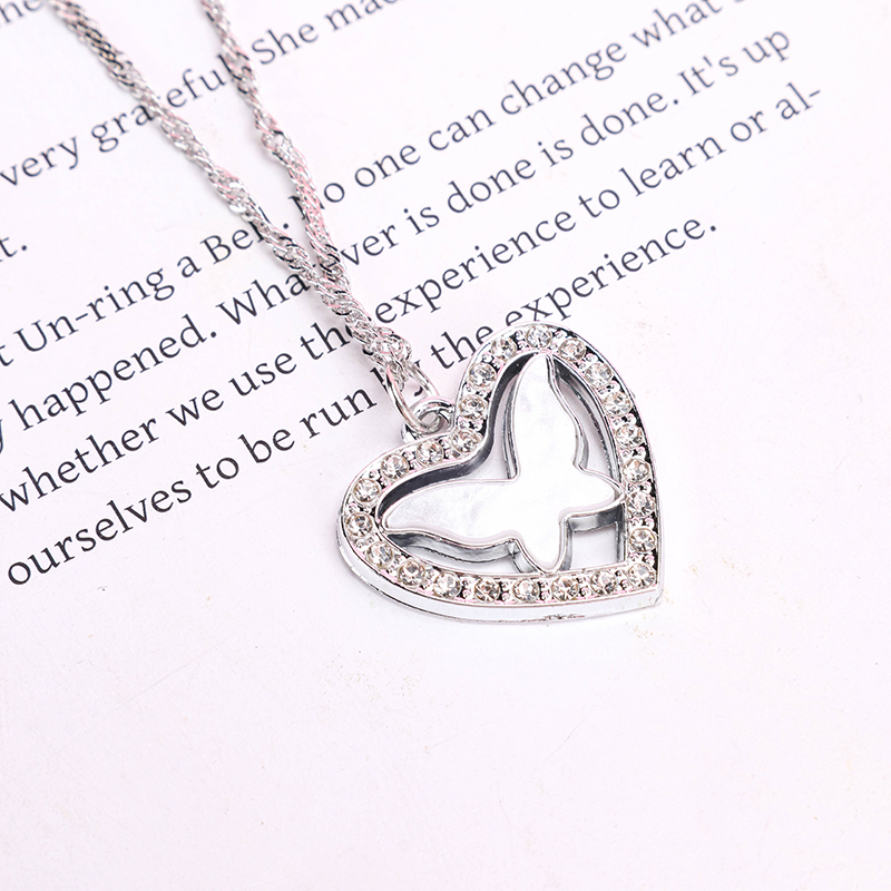 Diamond Heart Shape Necklace