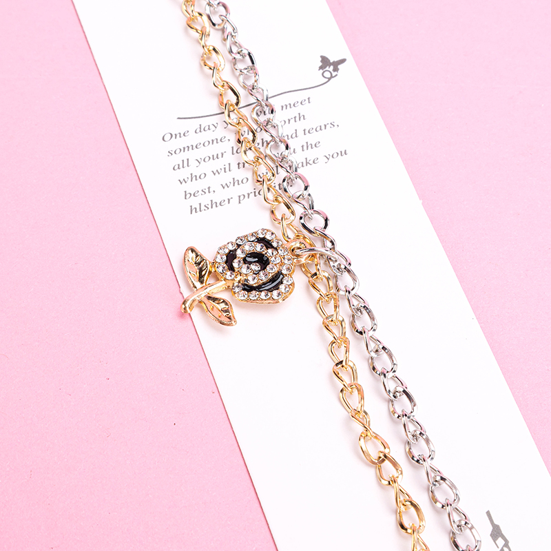 AB Chain Enamel Bracelet