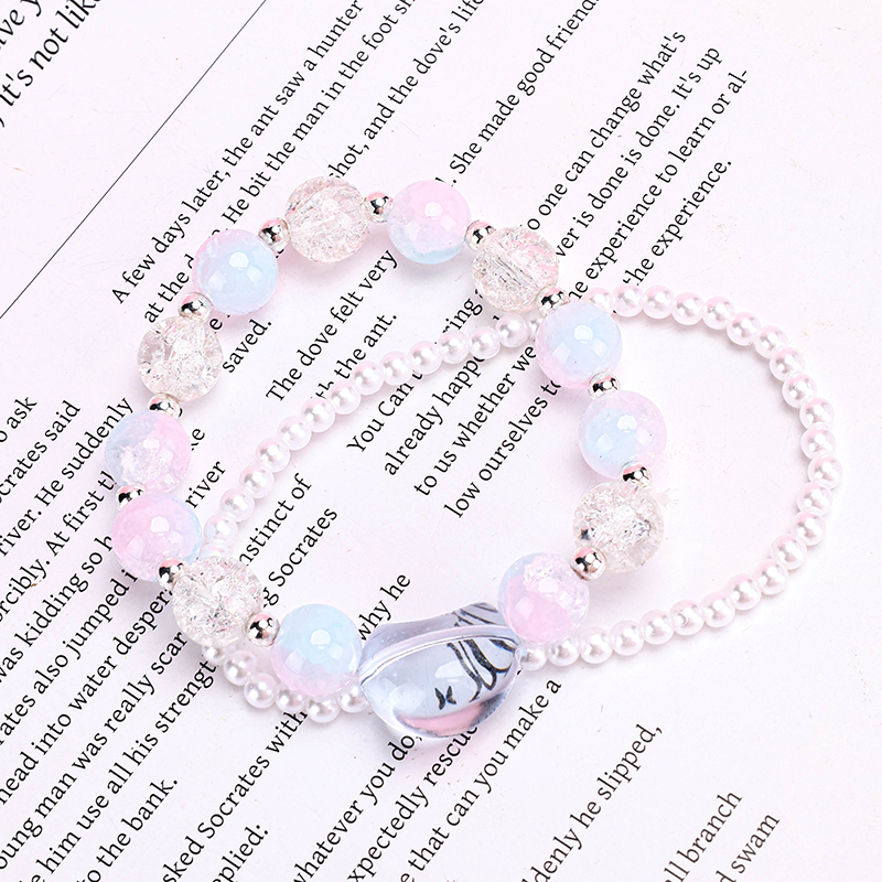 Glass Pearl Cat Bracelet 4021001233