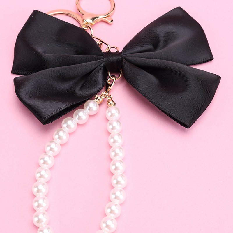 Bow Pearl Charm