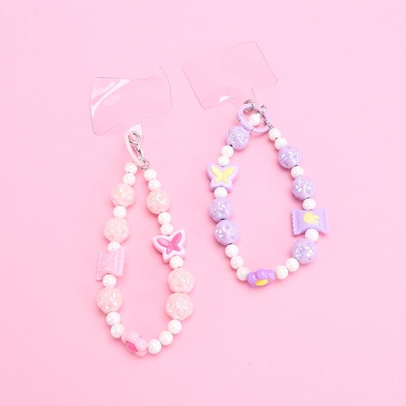 Candy Butterfly Bag Charm