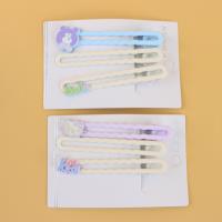 ASN彩色波浪卡通三个压夹 2