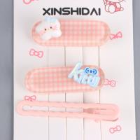 XSD-格纹小公仔压夹混 4