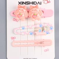 XSD-马卡龙卡通三件套压夹混款 5