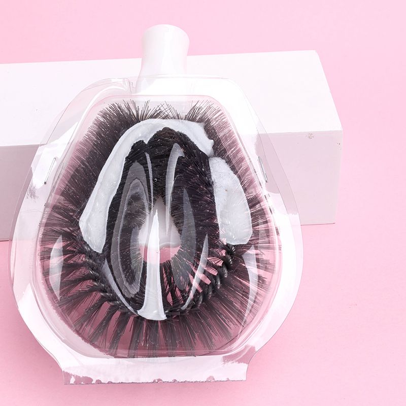 377 Bubble Shell Wrapped Silk Sanitary Brush