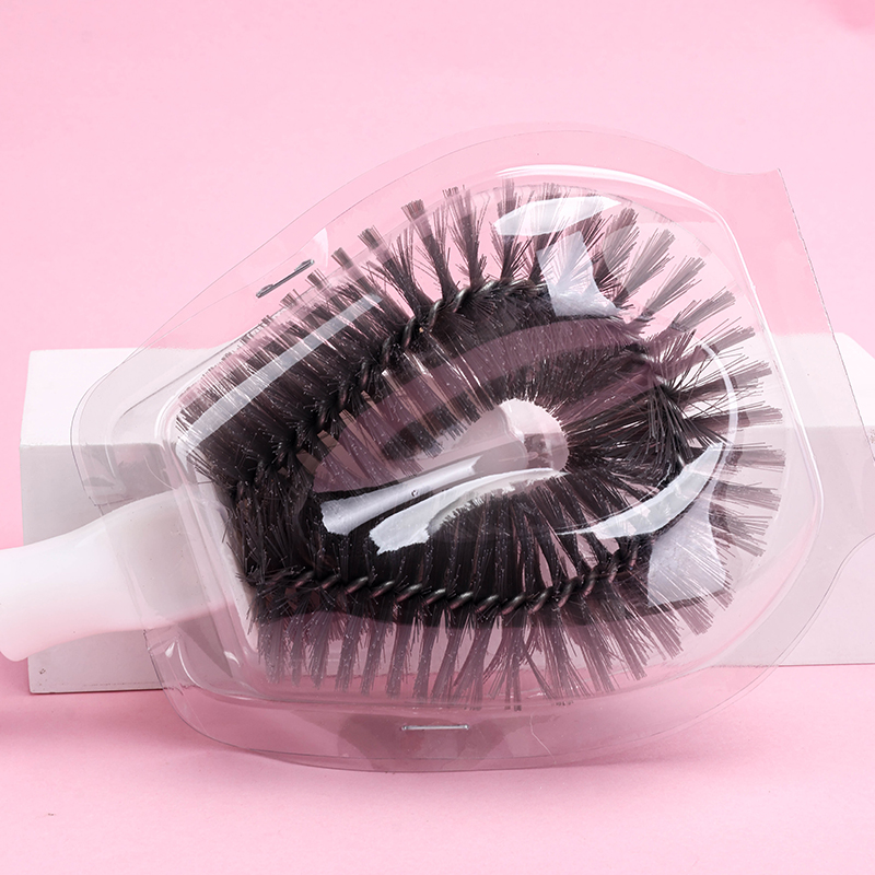 377 Bubble Shell Wrapped Silk Sanitary Brush