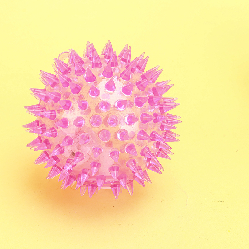 7.5cm Single Color Glitter Spike Ball TRP 2191100194