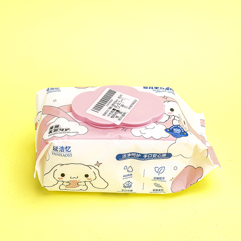 Yanhao Yi 0217 Baby Wet Wipes 36pcs 80 Sheets