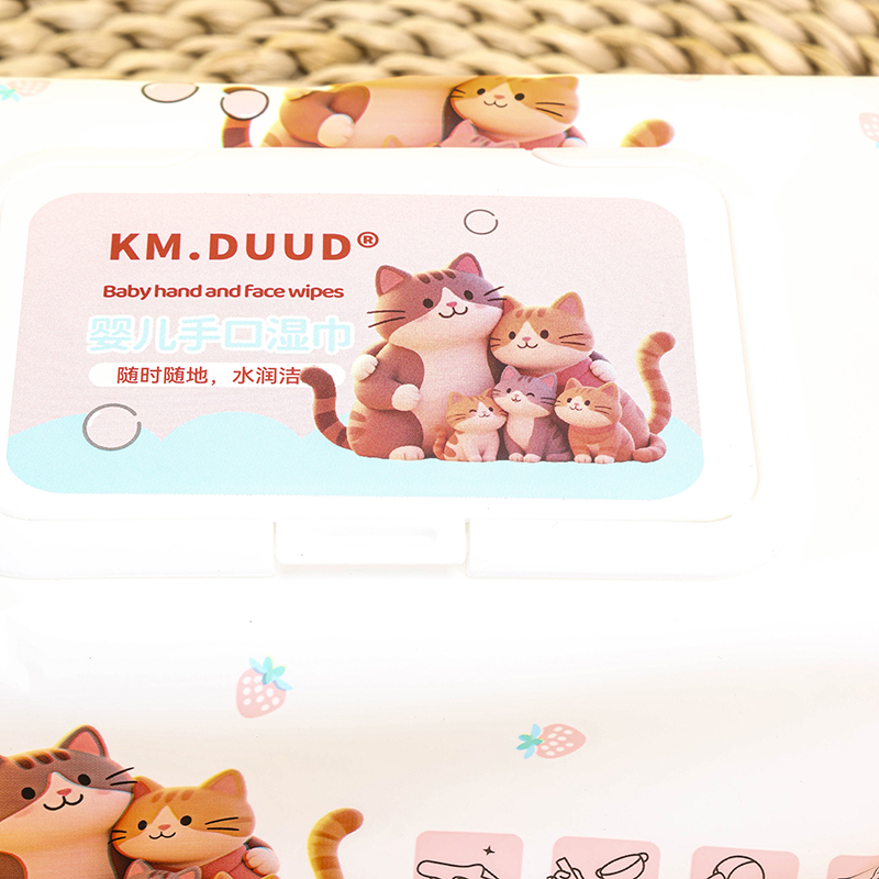 1029 Baby Wet Wipes Fabric 60pcs Carton
