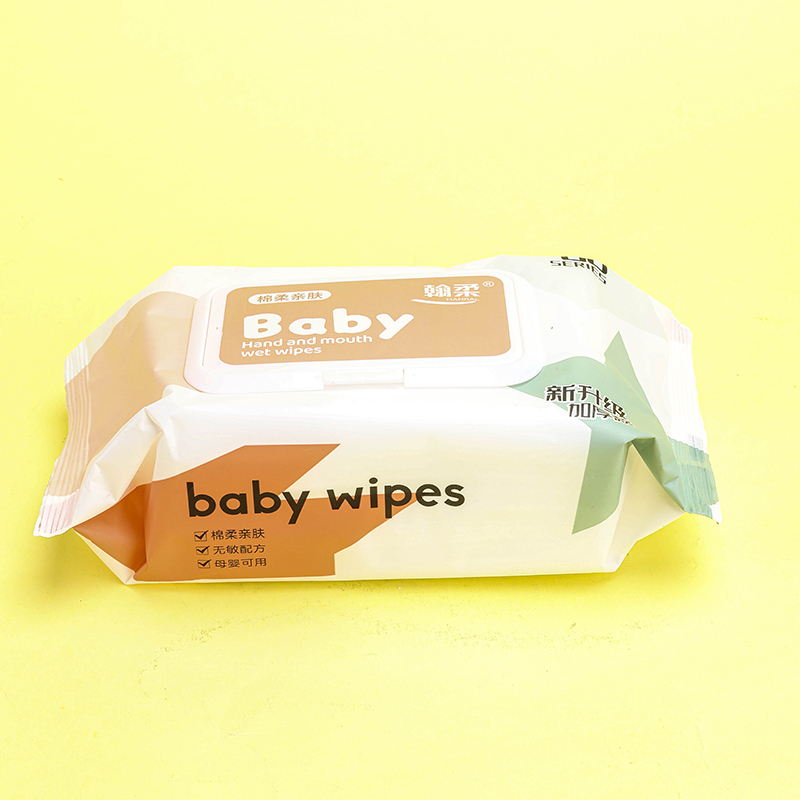 Hanrou 2894 Baby Hand Mouth Wet Wipes Fabric