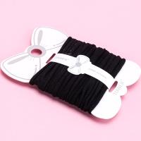 Boxed Curry Wide Black Hair Tie