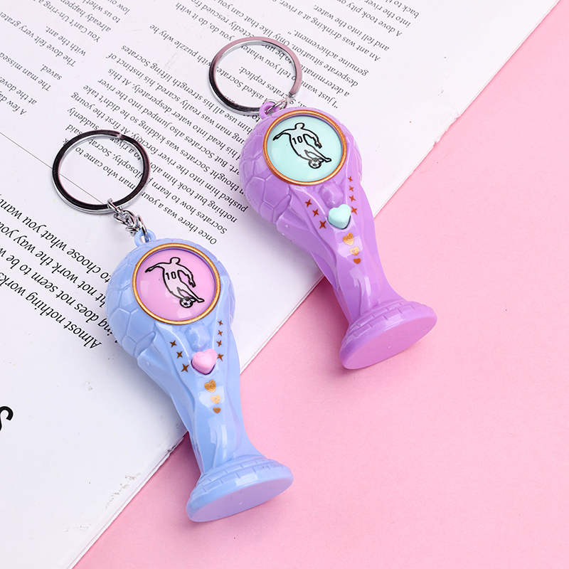 Changing Face Soccer Doll Charm
