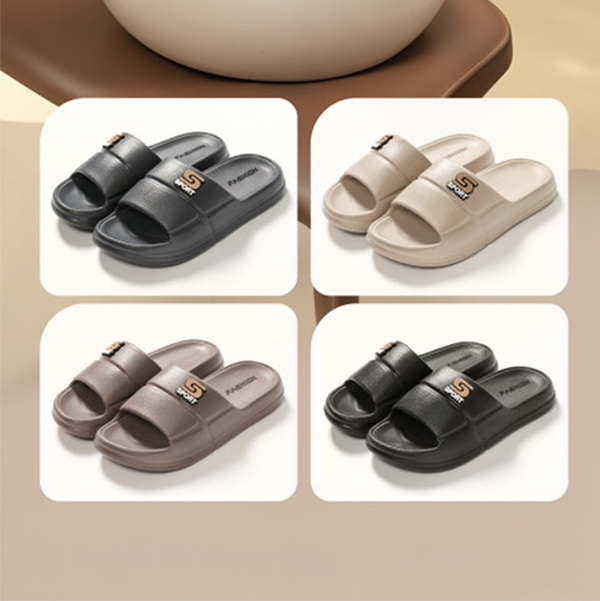617-1 Men's Letter Slippers
