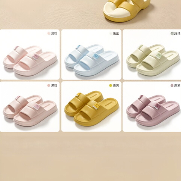 618-1 Women's Letter Slippers