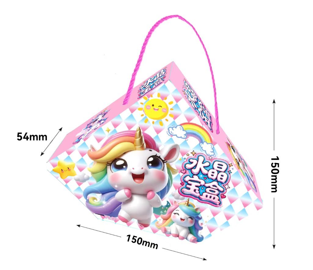999-2 Crystal Treasure Box Blind Box Mixed Plastic Toy
