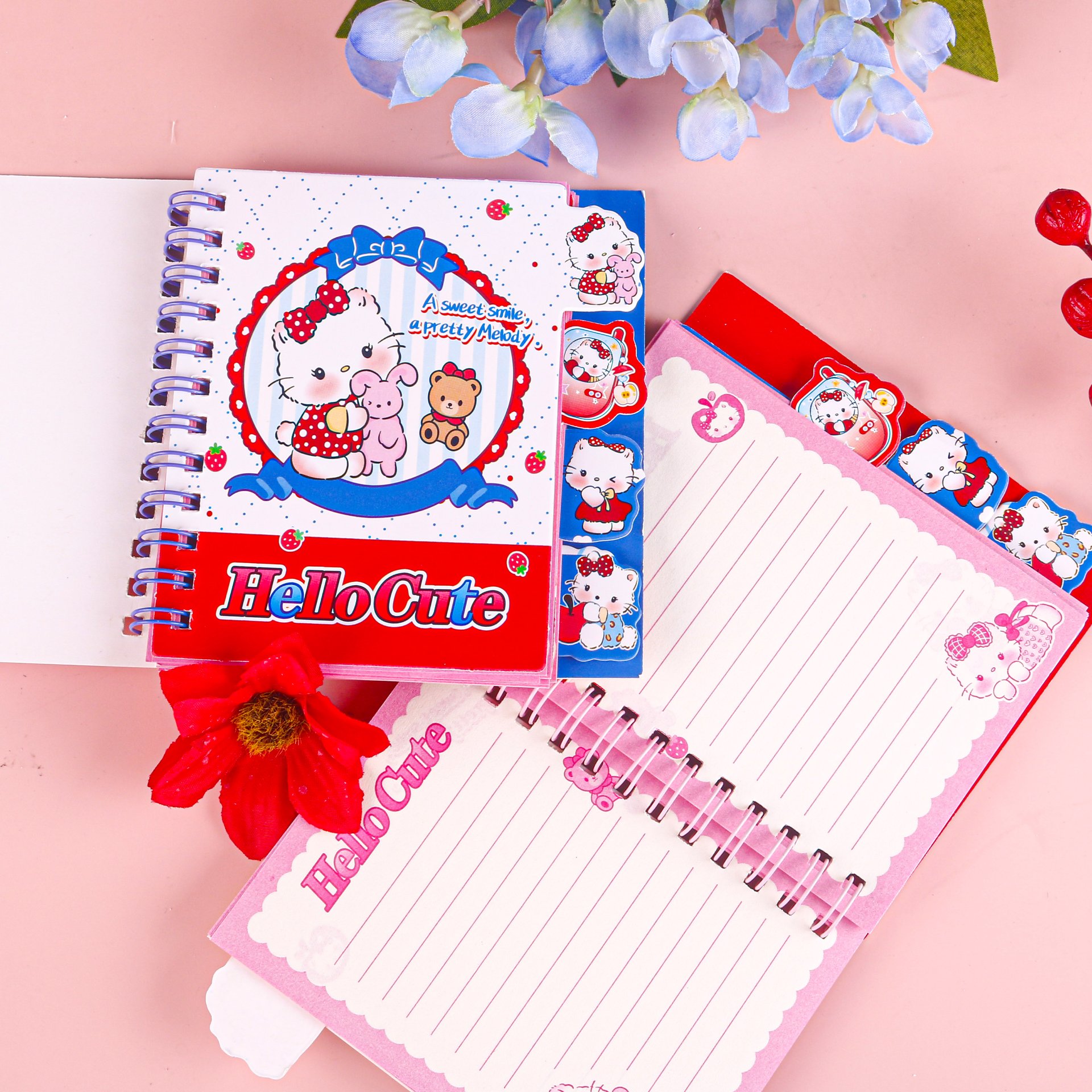 Cute Cat Spiral Notebook