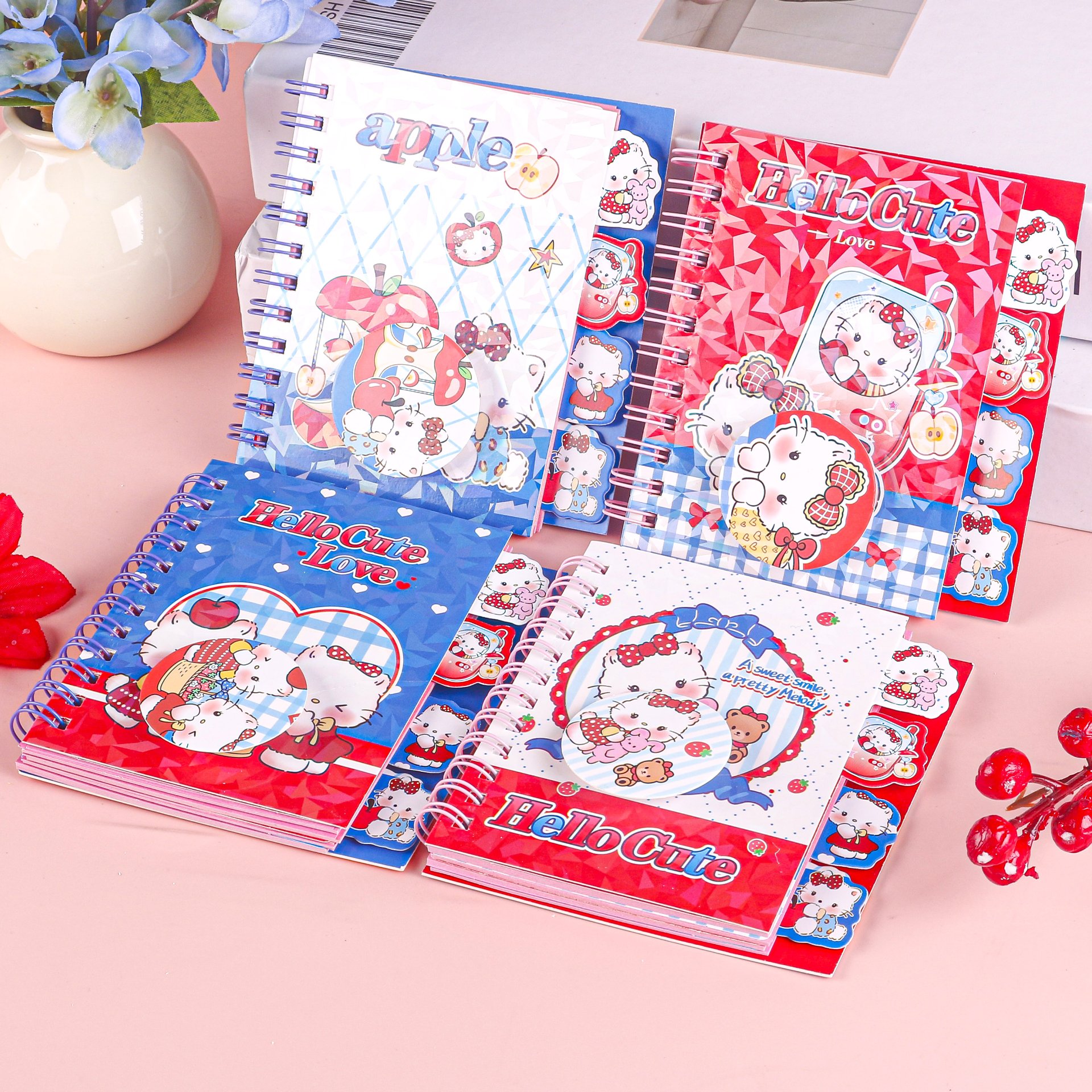 Cute Cat Spiral Notebook