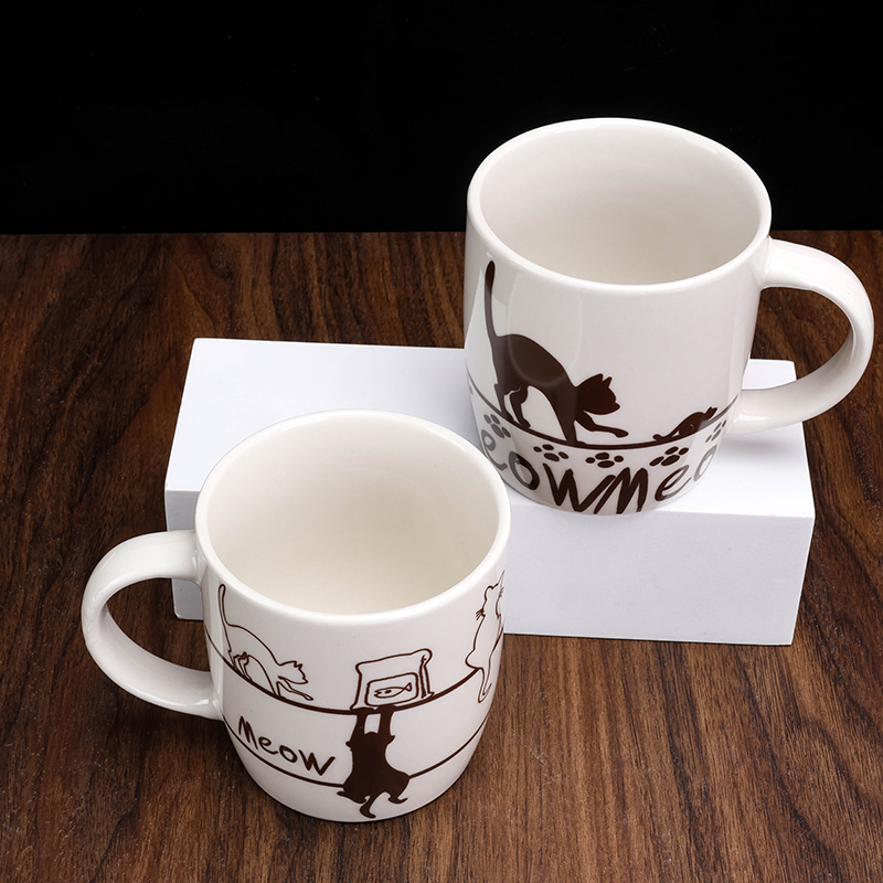 Processing Apple Ceramic Cup Flower Random