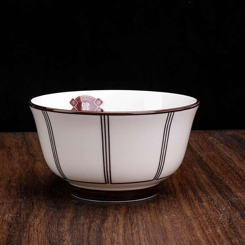 4.5-inch Ruixiang Bowl Happy Time Ceramics 1200600822