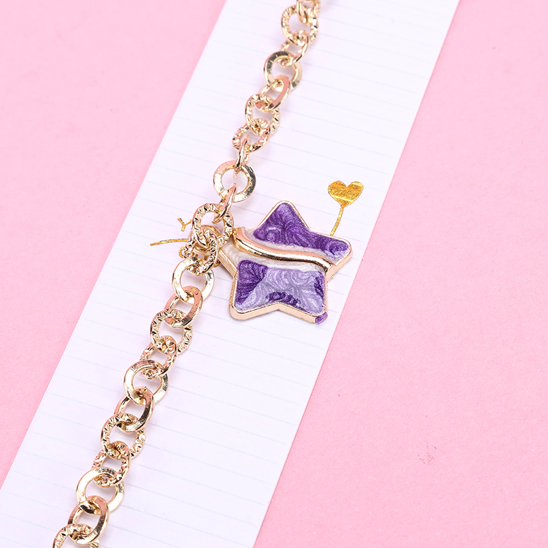 Colorful Enamel Star Bracelet