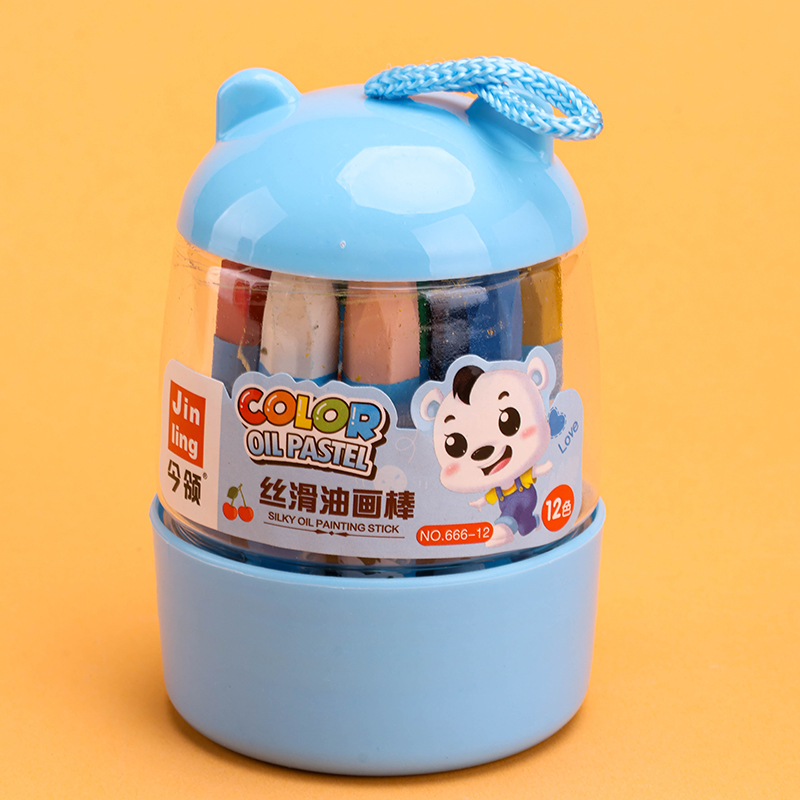 12 Color Barrel Crayon 3110400077