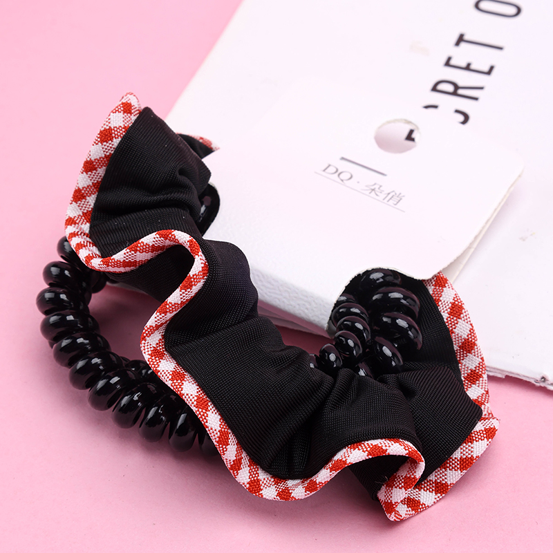 Edge Cloth Ring Telephone Hair Tie