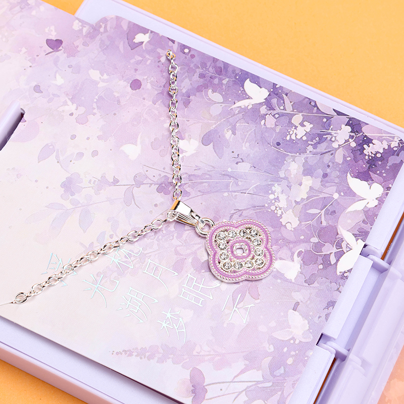 Colorful Clover Necklace