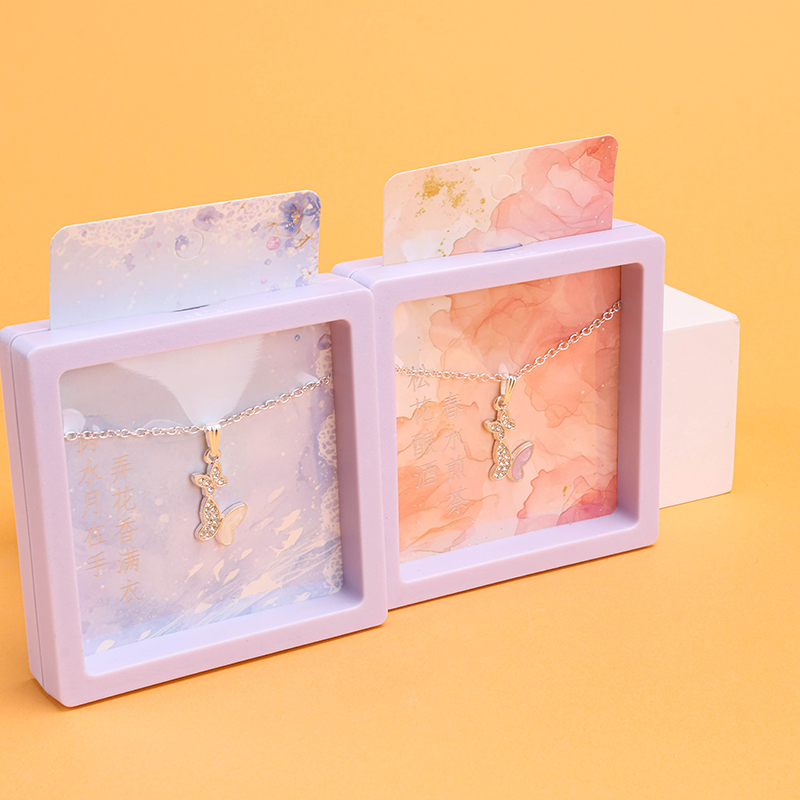 Double Butterfly Necklace