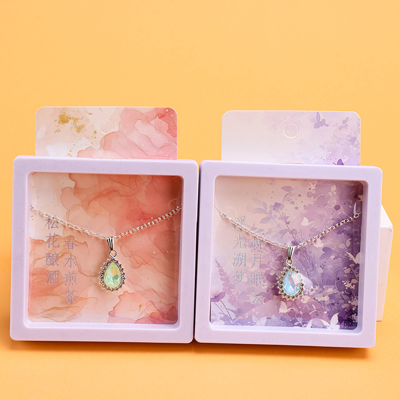 Diamond Gemstone Necklace