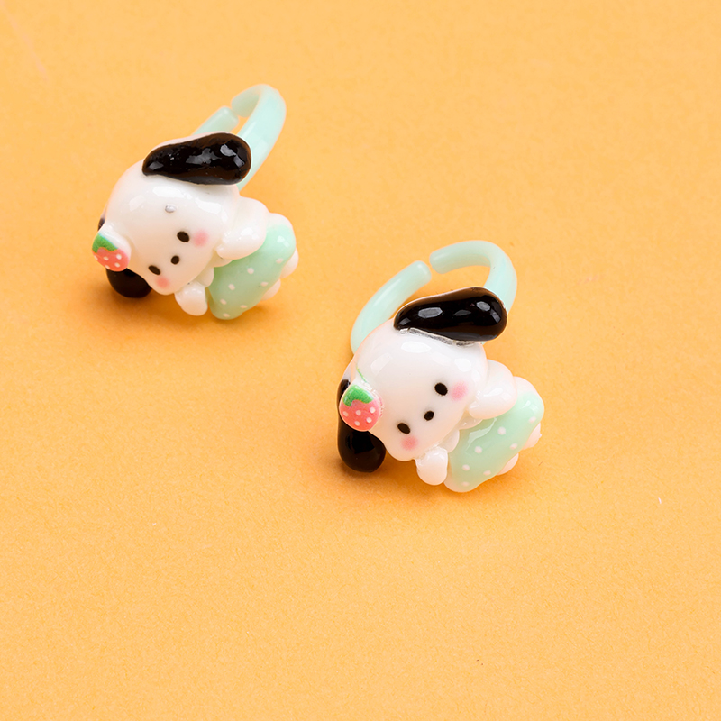 Cartoon Kids Ring Set Plastic TL-1038