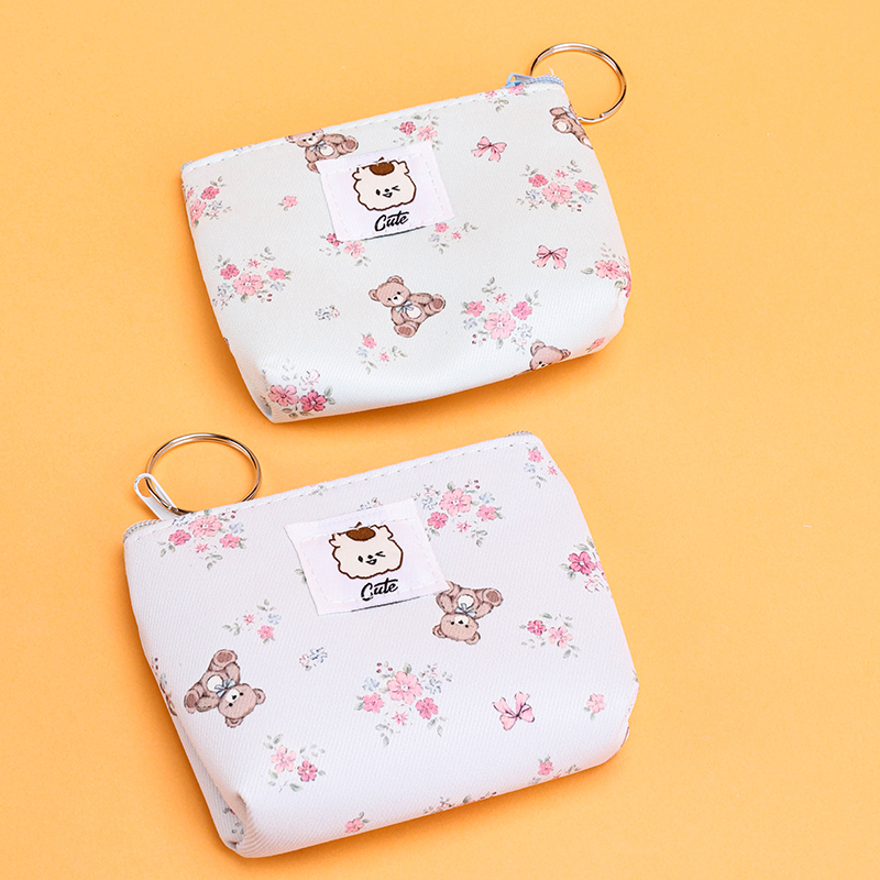 Flower Bear Pouch