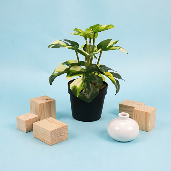 FZ-5 Mixed Artificial Flower Potted Plant Plastic Fabric