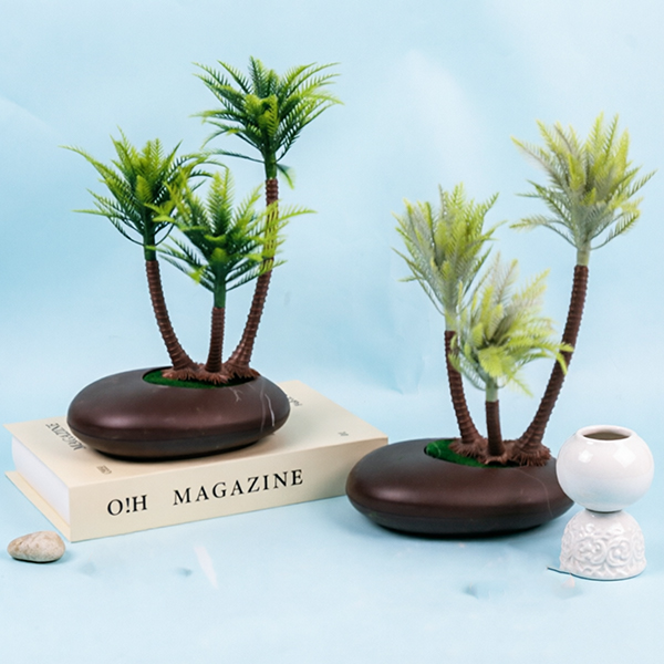 Mixed Artificial Coconut Tree Potted Plant