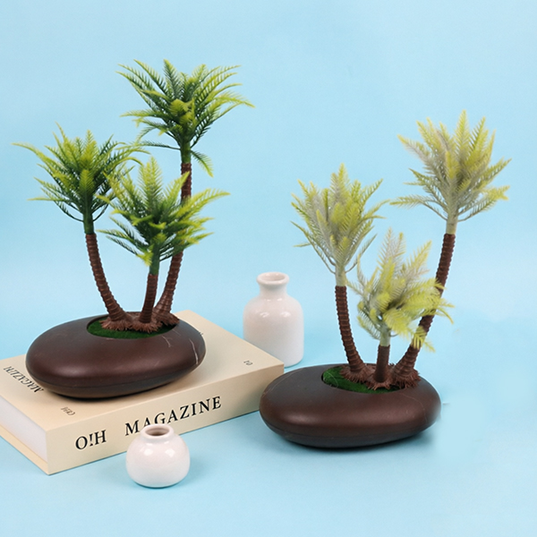 Mixed Artificial Coconut Tree Potted Plant