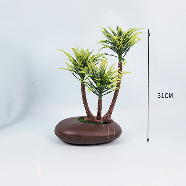 Mixed Artificial Coconut Tree Potted Plant