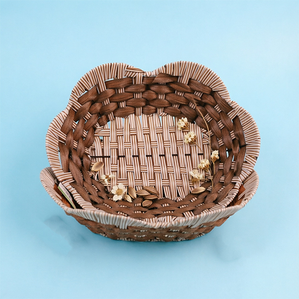Oval Shallow Hexagonal Basket