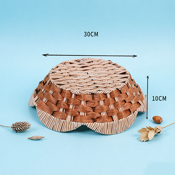 Oval Shallow Hexagonal Basket