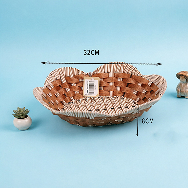 Round Shallow Hexagonal Basket