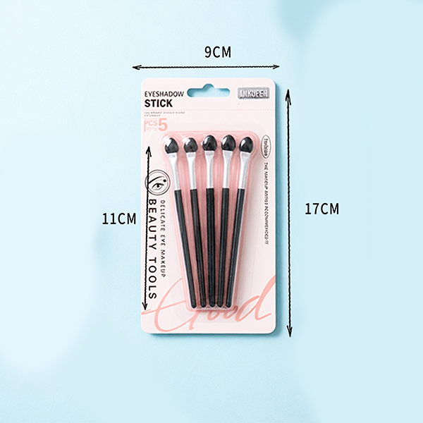 GM-85512 5-Piece Eyeshadow Brush Set Plastic