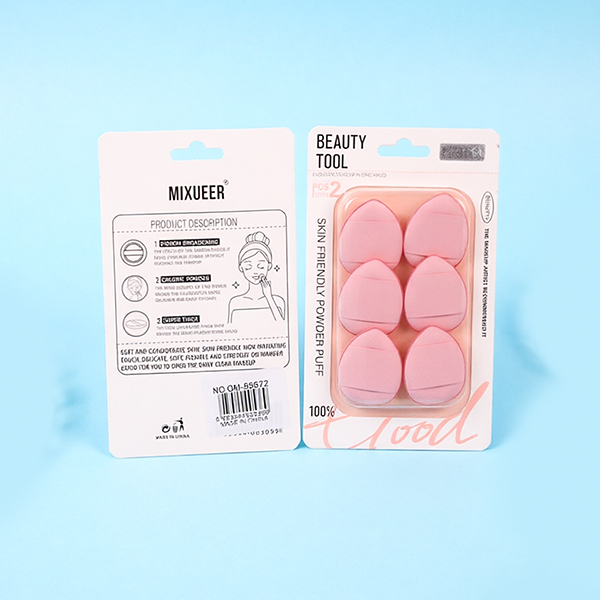 Finger Powder Puff 6-Piece Set