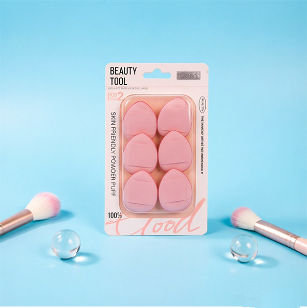 Finger Powder Puff 6-Piece Set